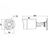 Видеокамера DAHUA DH-HAC-HFW1000RP-0280B Видеокамера DAHUA DH-HAC-HFW1000RP-0280B
