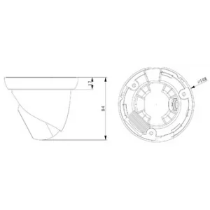 IP-камера DAHUA DH-IPC-HDW1320SP-0280B IP-камера DAHUA DH-IPC-HDW1320SP-0280B