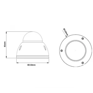 IP-камера DAHUA DH-IPC-HDW4221EP-0600B IP-камера DAHUA DH-IPC-HDW4221EP-0600B