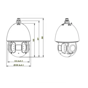 IP-камера DAHUA DH-SD6AE230F-HNI IP-камера DAHUA DH-SD6AE230F-HNI