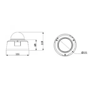 IP-камера DAHUA IPC-HDB5202 IP-камера DAHUA IPC-HDB5202